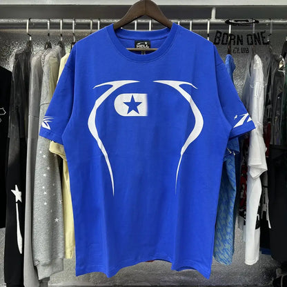 Camiseta Hellstar azul / L