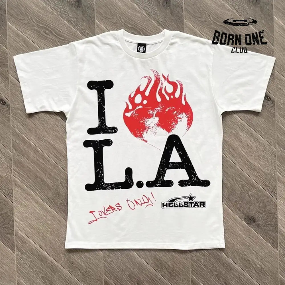 Camiseta Hellstar Branco / M