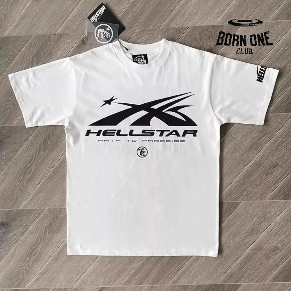 Camiseta Hellstar Branco / M