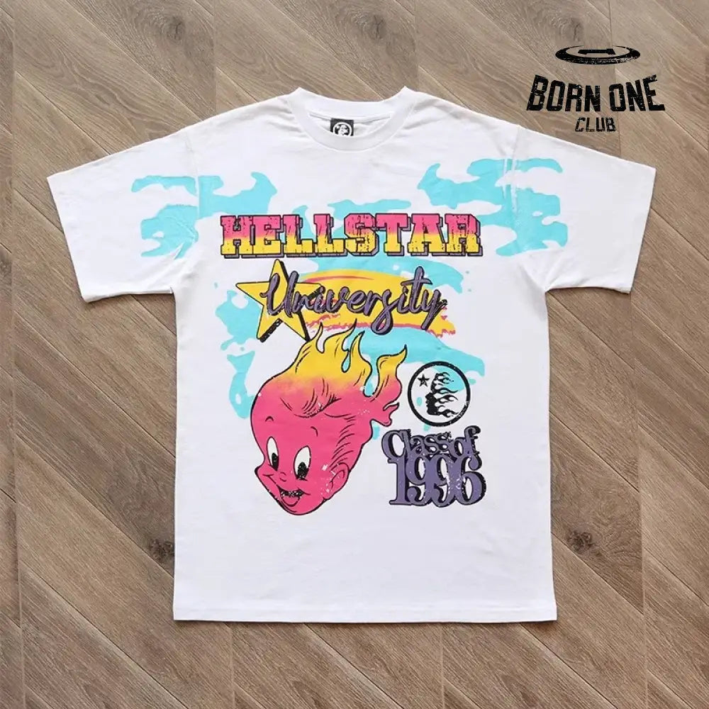 Camiseta Hellstar Branco / S