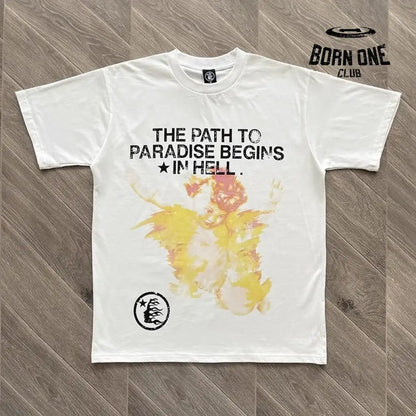 Camiseta Hellstar Branco / XL