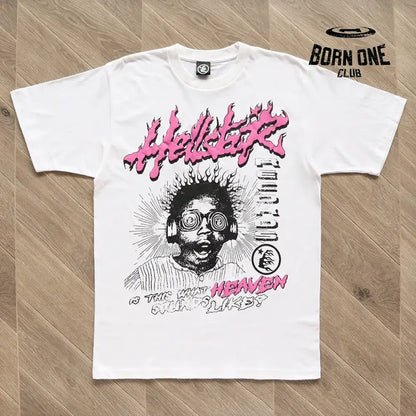 Camiseta Hellstar Branco / XL