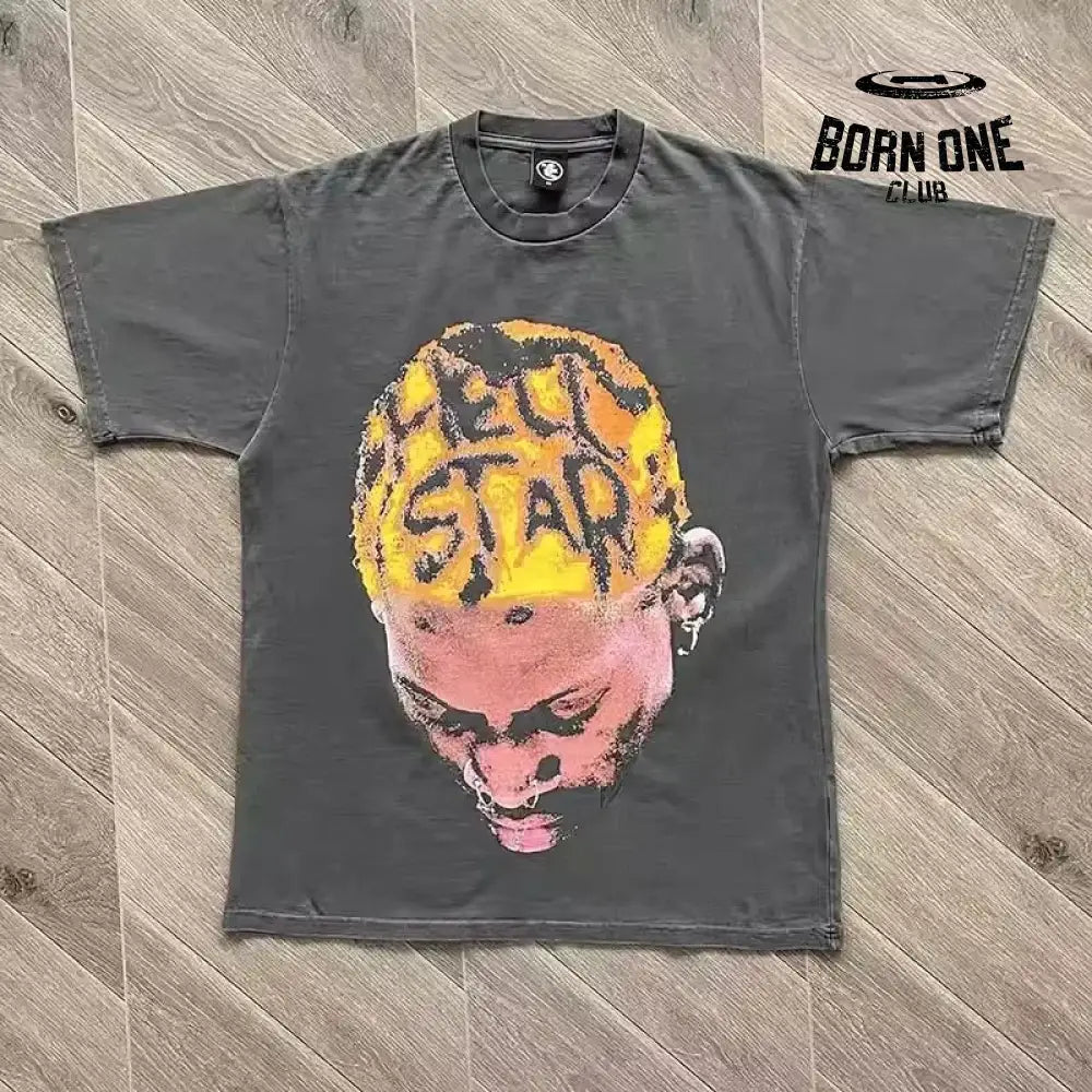 Camiseta Hellstar cabelo vermelho / S
