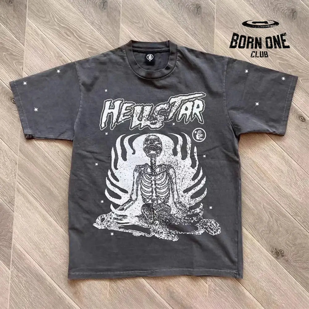 Camiseta Hellstar CINZA / M