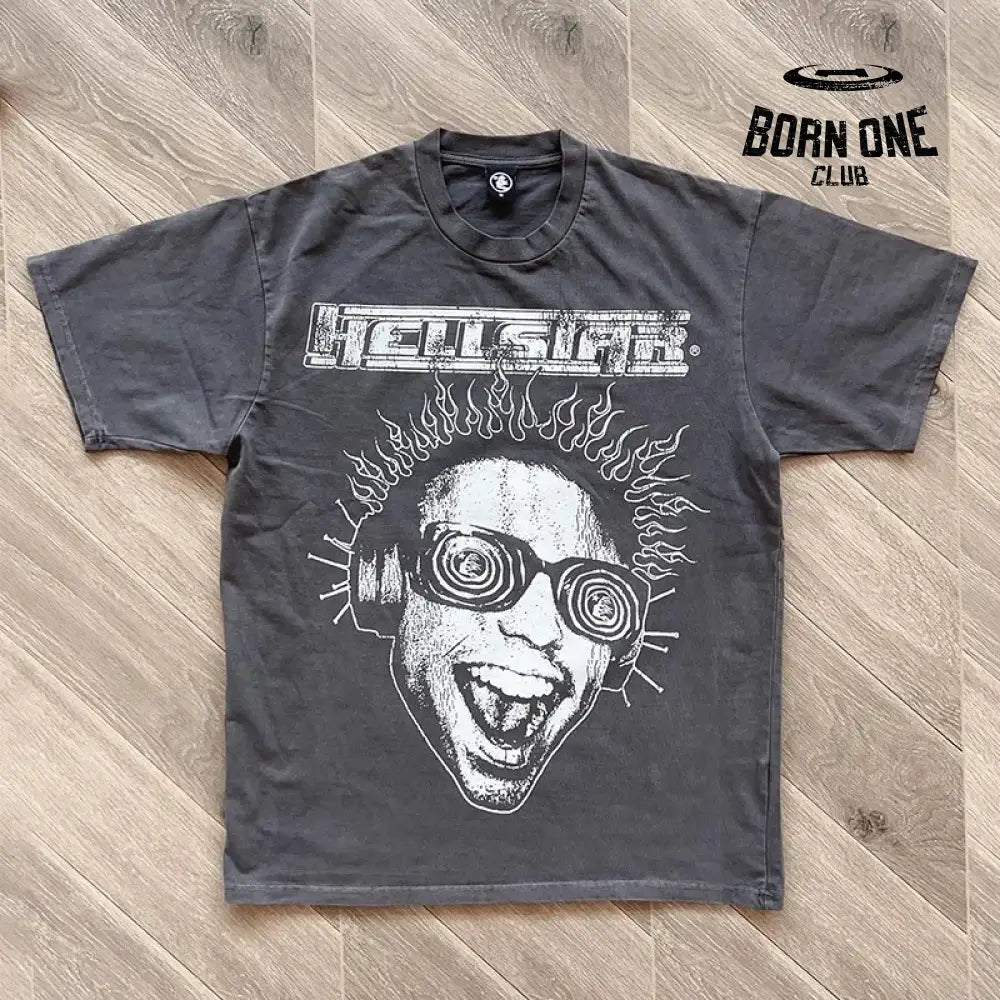 Camiseta Hellstar CINZA / S