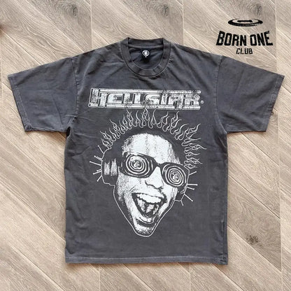 Camiseta Hellstar CINZA / S