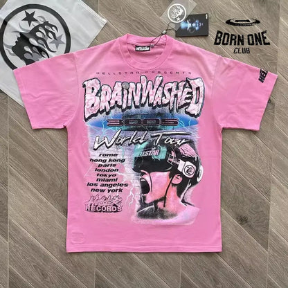 Camiseta Hellstar Rosa / S