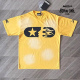 Camiseta Hellstar washed yellow / M
