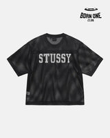 Camiseta Jersey Stussy Team 80 Boxy Fit Black