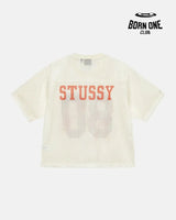 Camiseta Jersey Stussy Team 80 Boxy Fit Cream
