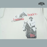 Camiseta Paly Hollywood Back To Love Ringer Tee Cream
