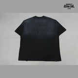 Camiseta Paly Hollywood Cry For Me Washed Tee Black
