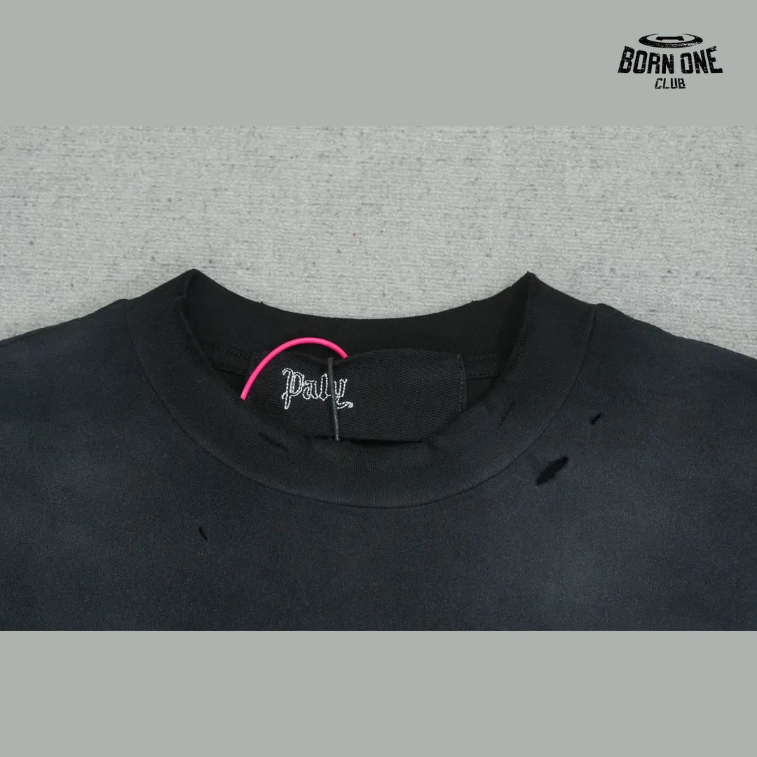 Camiseta Paly Hollywood Cry For Me Washed Tee Black