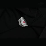 Camiseta Paly Hollywood Halo Portrait Pocket Tee Black