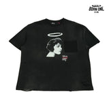 Camiseta Paly Hollywood Halo Portrait Pocket Tee Black