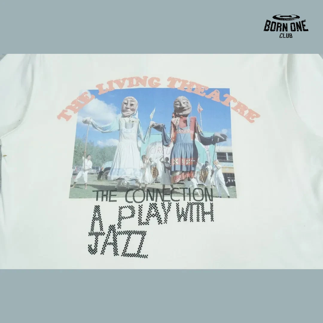Camiseta Paly Hollywood The Living Theatre Tee Cream