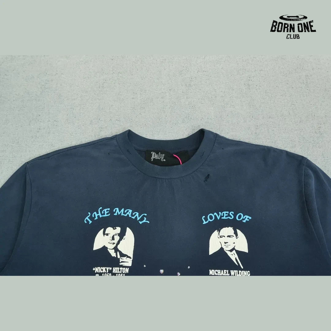 Camiseta Paly Hollywood The Many Loves Tee Navy
