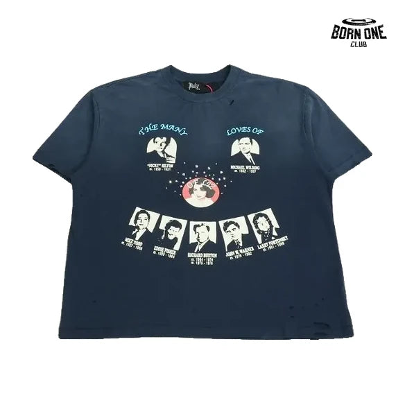 Camiseta Paly Hollywood The Many Loves Tee Navy