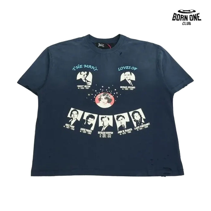 Camiseta Paly Hollywood The Many Loves Tee Navy