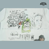 Camiseta Paly Hollywood Tulsa Sketch Tee Cream