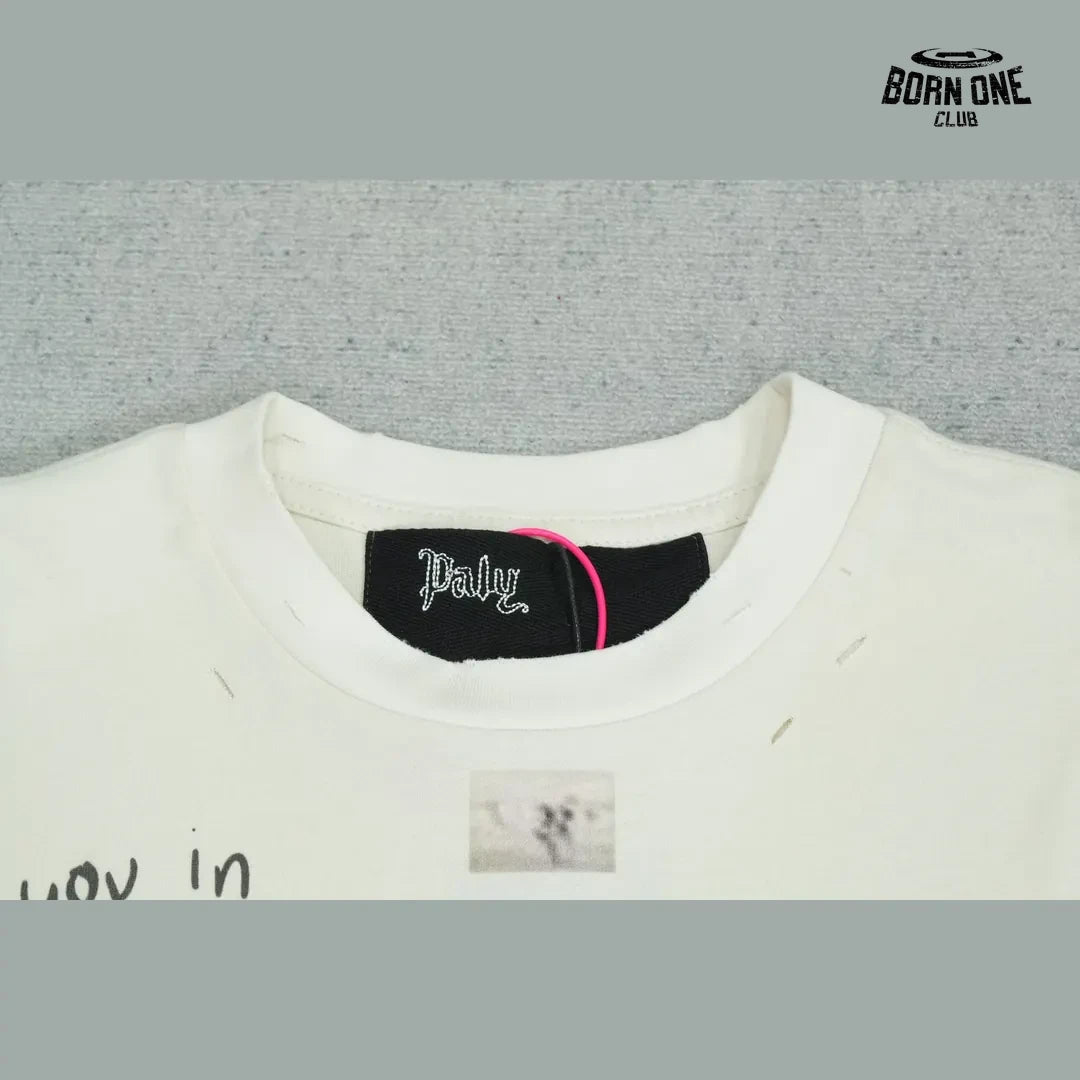 Camiseta Paly Hollywood Tulsa Sketch Tee Cream