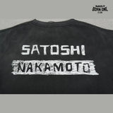Camiseta Regata Satoshi Nakamoto Patch Sleeveless Tee Black