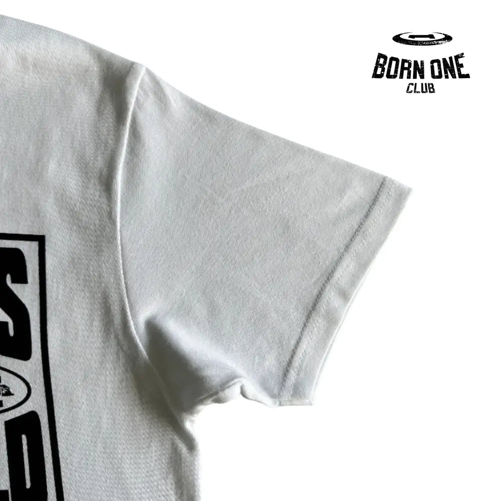 Camiseta Rules Block White and Black Corteiz