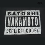 Camiseta Satoshi Nakamoto Explicit Codex Tee Black