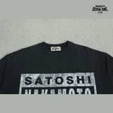 Camiseta Satoshi Nakamoto Explicit Codex Tee Black