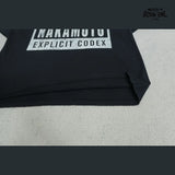 Camiseta Satoshi Nakamoto Explicit Codex Tee Black