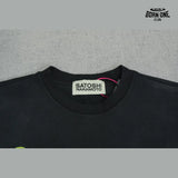 Camiseta Satoshi Nakamoto Green Hands Rhinestone Tee Black