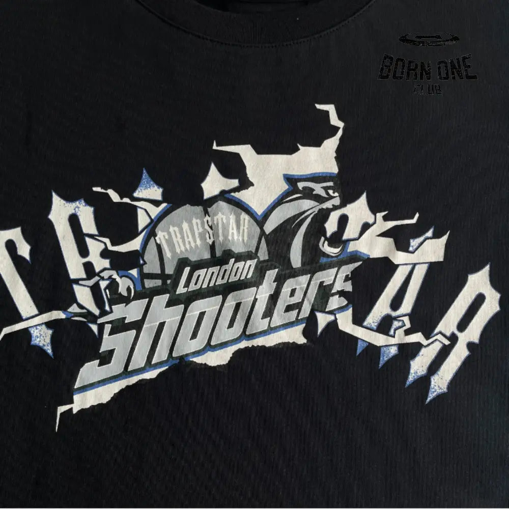 Camiseta Shooters Breakthrough Tee-Black Trapstar Tracksuits