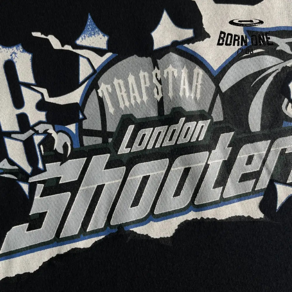 Camiseta Shooters Breakthrough Tee-Black Trapstar Tracksuits