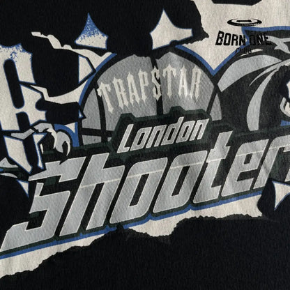 Camiseta Shooters Breakthrough Tee-Black Trapstar Tracksuits