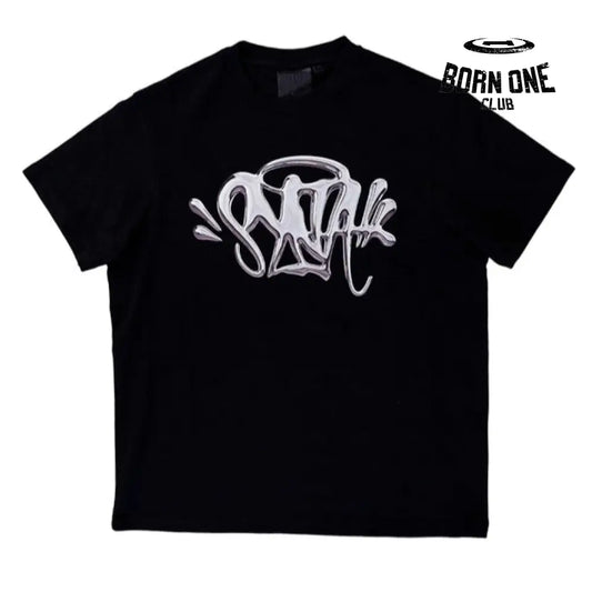 Camiseta Synaworld ’Syna Logo’ Tee Black/Silver