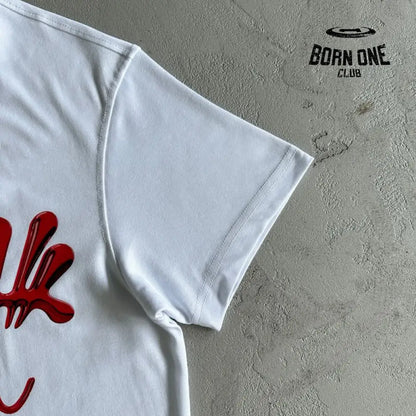 Camiseta Synaworld ’Syna Logo’ White/Red