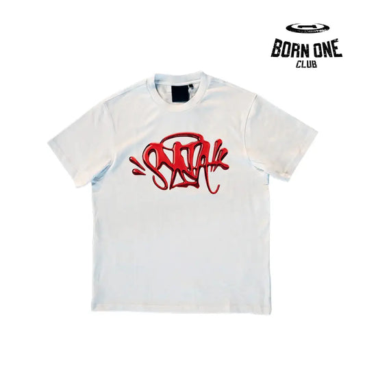 Camiseta Synaworld ’Syna Logo’ White/Red