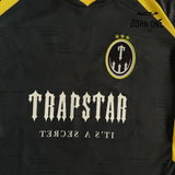 Camiseta Trapstar Football Black & Yellow & Green