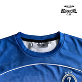 Camiseta Trapstar Football Blue Camo