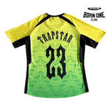 Camiseta Trapstar Football Green & Yellow & Black