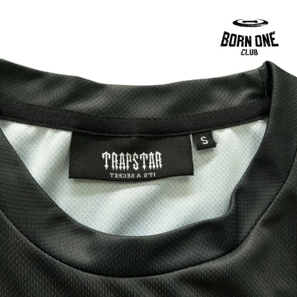 Camiseta Trapstar Football Grey & Red