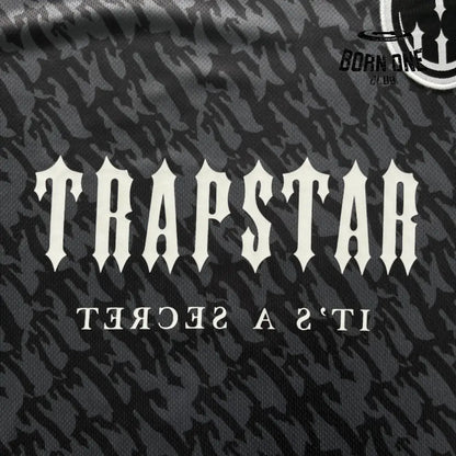 Camiseta Trapstar Football Grey & Red