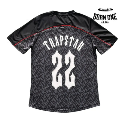 Camiseta Trapstar Football Grey & Red