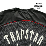 Camiseta Trapstar Football Grey & Red