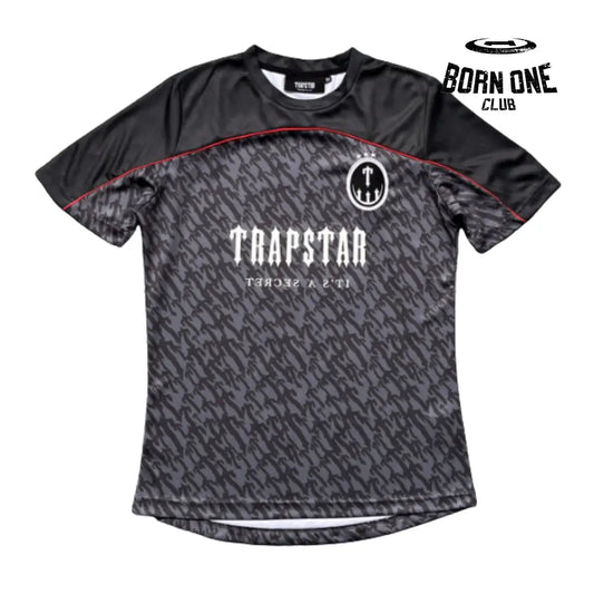 Camiseta Trapstar Football Grey & Red P