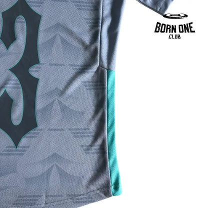 Camiseta Trapstar Football Grey & Sea Blue