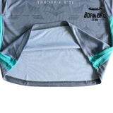 Camiseta Trapstar Football Grey & Sea Blue