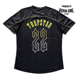 Camiseta Trapstar Football Jersey Black Lime