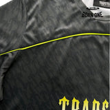Camiseta Trapstar Football Jersey Black Lime