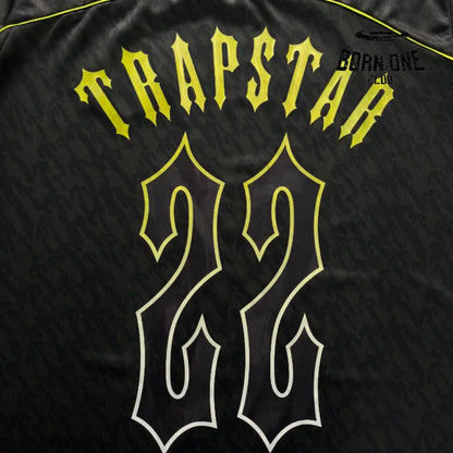 Camiseta Trapstar Football Jersey Black Lime